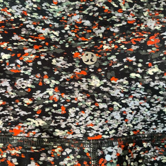 Lululemon Wunder Under High-Rise Crop Leggings 23" Multicolor Water Blossom 8 - Picture 7 of 12